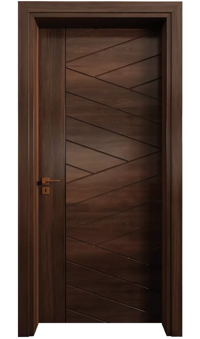 درب چوبی ضد اب برای حمام