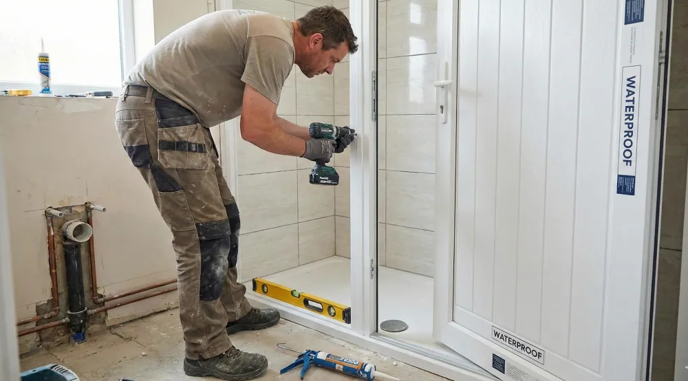 نصب درب ضد آب