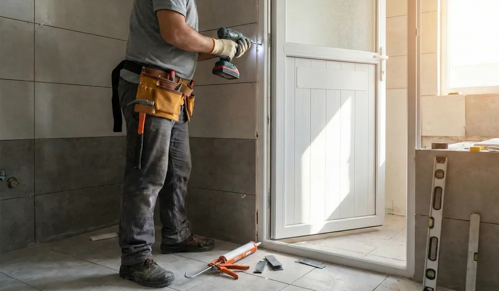 نصب درب ضد آب